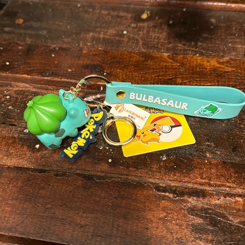 Bulbasaur keychain Pokémon new